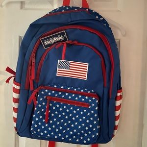 Tipsy Elves American Flag backpack